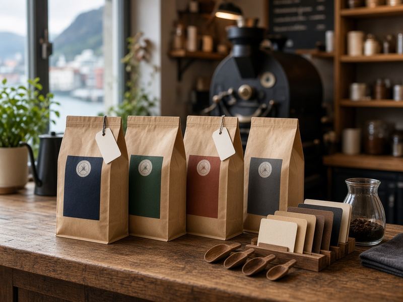 Retail bags at Roastery Epitelappo