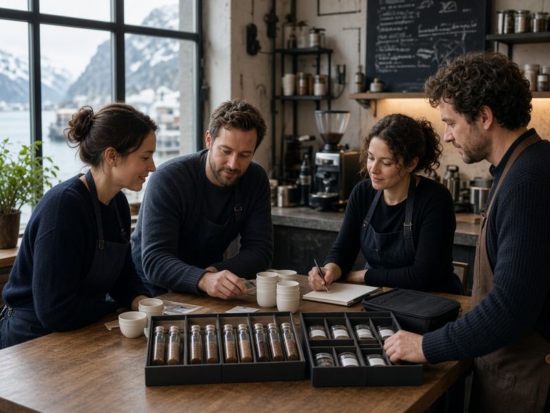 Wholesale intro at Roastery Epitelappo